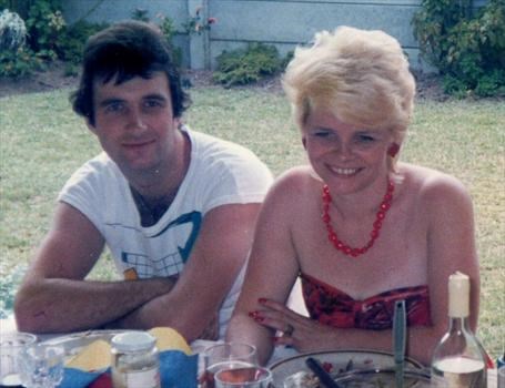 Dad and Mum At A BBQ On Christmas Day In South Africa Sometime In The 80's