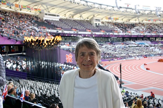 Thanks to mum we had great seats during London 2012 with a fantastic view of the cauldron. 