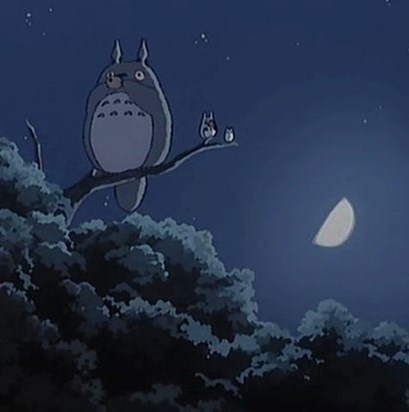 Genevieve loved Totoro - he plays for your tonight, dear girl