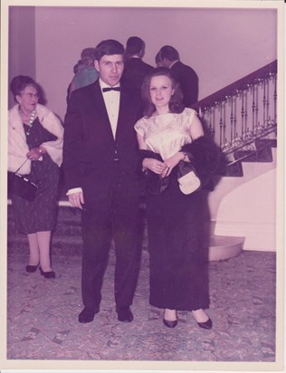 Mum & Daddy in black tie