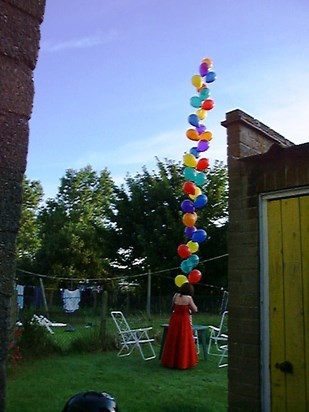 Balloons for Yasmin and Ruby