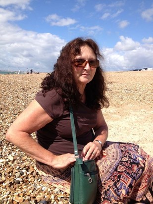 A sunny day on Hayling beach x 