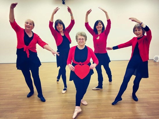 Dance Visions Studios Silver Ballet Dancers on Valentines Week - Jenny was sucha beautiful and graceful dancer x