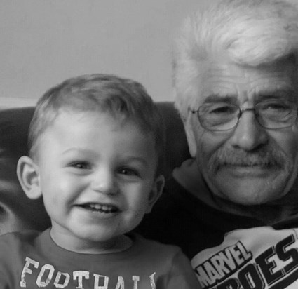 Harry and his beloved Grandad xx