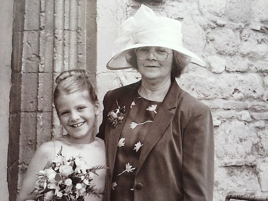 Mum and Lucie, 1999