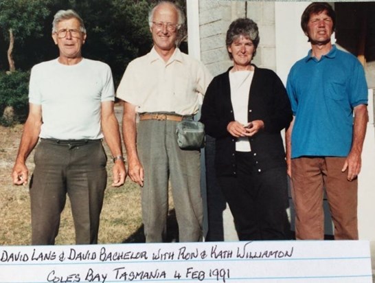 David in Tasmania 1991