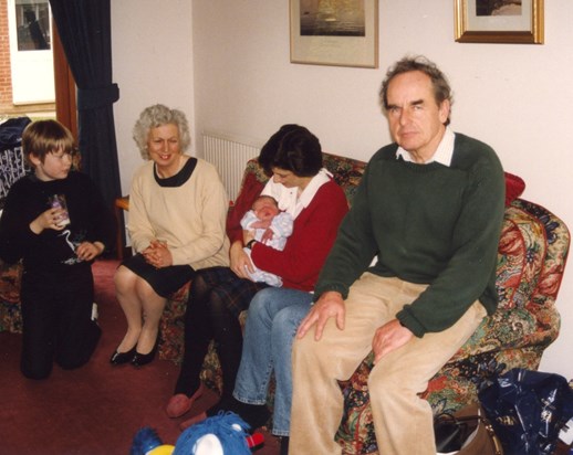 Chris, Mum, Jane, Alex & Dad