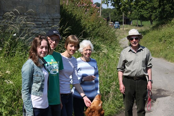 Emma, Alex, Jane, Mum & Dad 2011