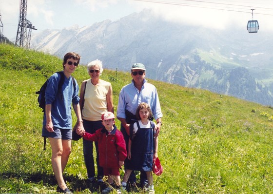 Jane, Mum, Alex, Emma & Dad