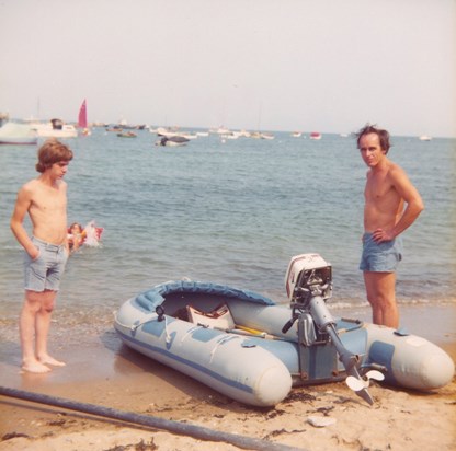 Martin, Dad & boat