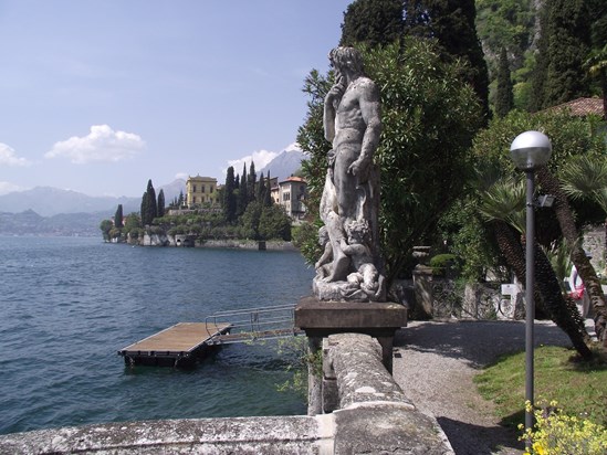 Gardens of Villa Monestero on Lake Como