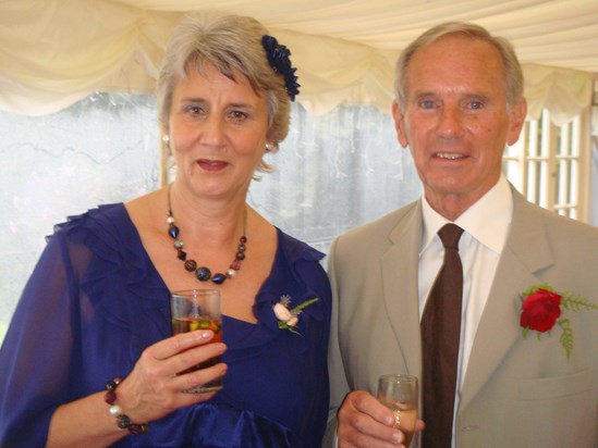 Mum & Dad at Suzanne's wedding