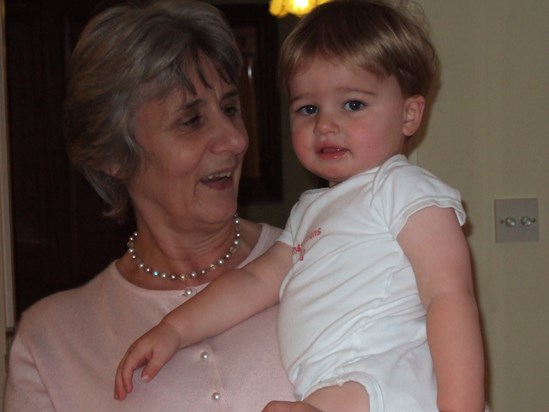 Mum with George 