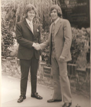Dad and Barry - 1971
