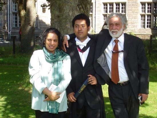 Anish's Graduation from St Andrews