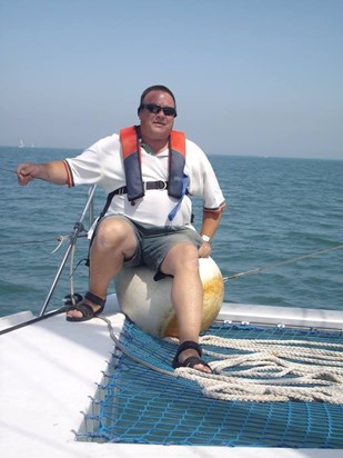 Mitch....on the open sea