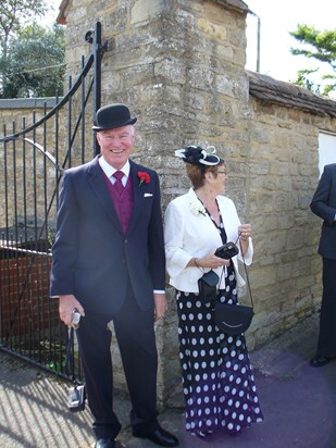 Mum and Dad on My Wedding day- (Duncan)