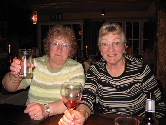 April 2005, Mum and Pat