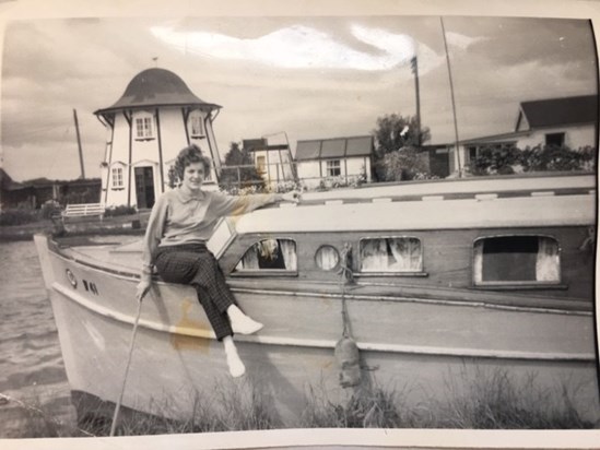 Joan, Norfolk Broads 1960