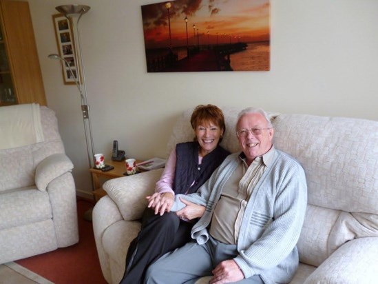 Derek and Ann at Cranwell Village