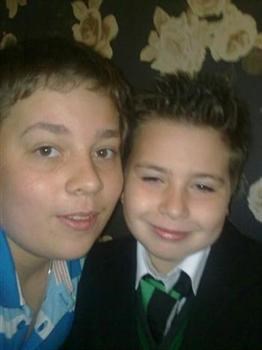 your two brothers jamie and callum  you miss you very much xx