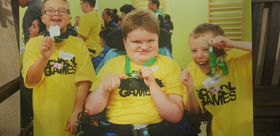 This photo reminds us of the special friendship dear Cory had with our dear Alex. How proud you both were along with your friend Robbie receiving those medals.!20230327 162441