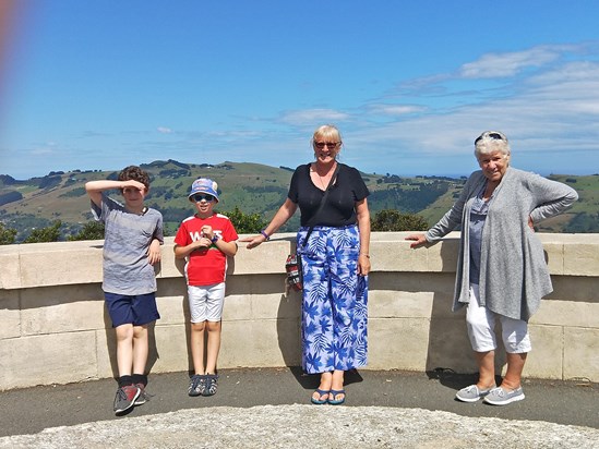 NZ, Jan 2019, Signal Hill Lookout; my last memory of Aunty Lorna