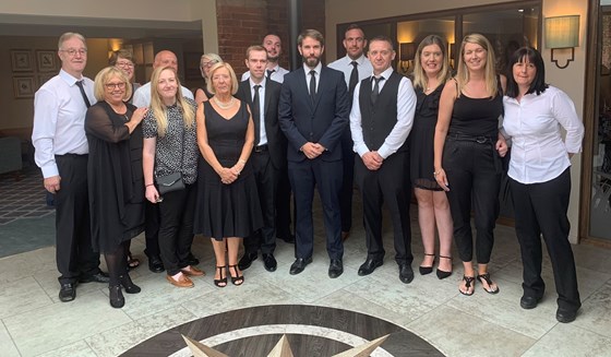A family photo at the wake on Tuesday 27th August 2019