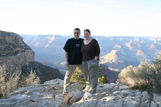 At the Grand Canyon 