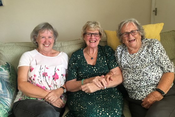 Afternoon tea and fun at Vivienne and Martin's home, Cranleigh August 2021, from Marjorie and Dianne Godden 9th March 2023