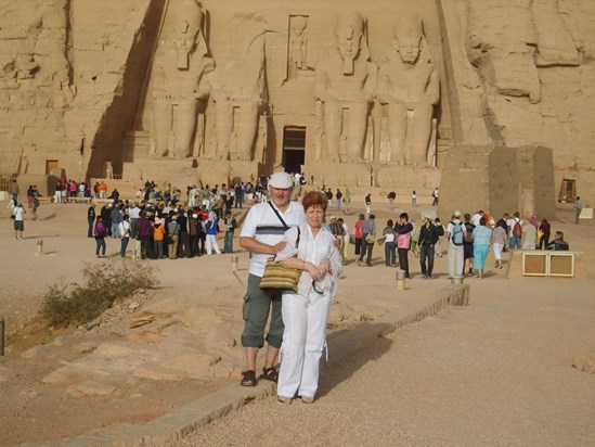 Alan & Carol in Egypt