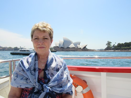 Cruising Sydney Harbour, Australia, Dec 2015.