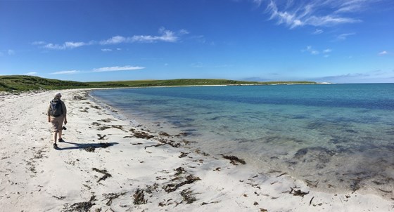 In 2016 the two of us went away for what I think was the first time on our own, motorhoming around the Outer Hebrides  North Uist. Must have been fun as we did it again 2 years later.