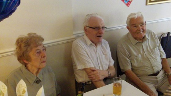 Roy with his sister Dorothy and brother Alf