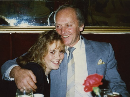 Dad and Lisa 1990