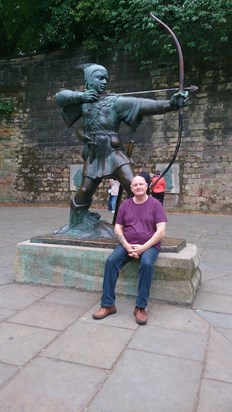 Robin Hood Statue 2014