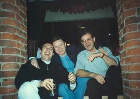 The 3 stooges after a couple of shandies 1996