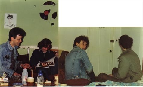 At 286 with Johnny Cole & Declan 1985