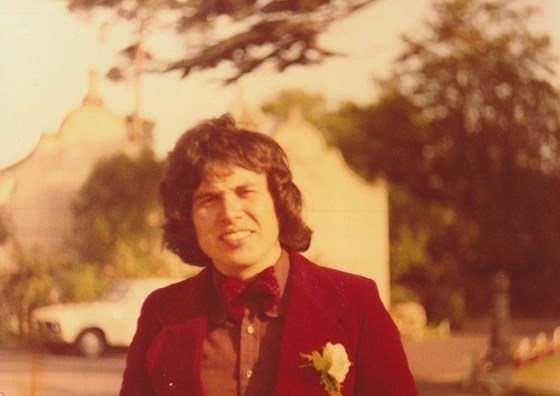 graham ball picture at our wedding in 1972
