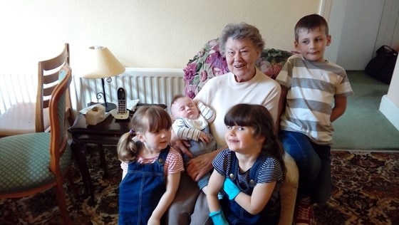 'Our London Grandma. Greatly loved by us all xxx