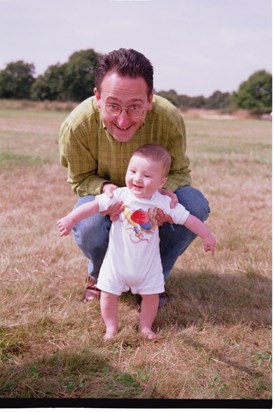Wimbledon Common Solar Eclipse August 1999 with Dad