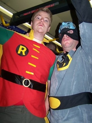 Batman and Robin (Only Fools and Horses style)