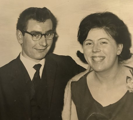 Colin and Christine, aged 17/18 in 1962