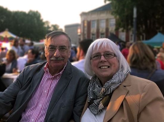 Colin and Christine, in Germany, September 2019