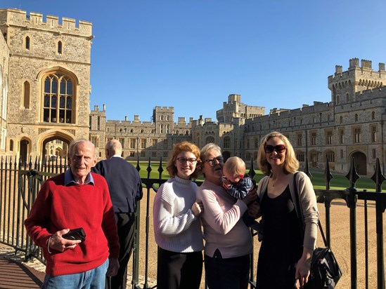 Visit to Windsor Castle for Mum's birthday