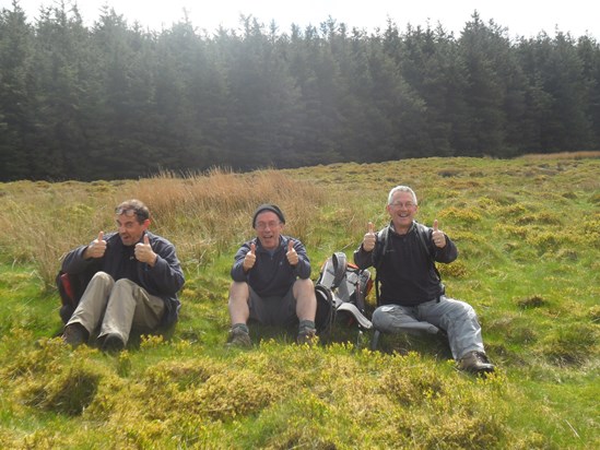 'Old Gits' (aka the children!) Mid Wales 2015