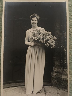 Violet and Norman’s wedding 23 June 1951