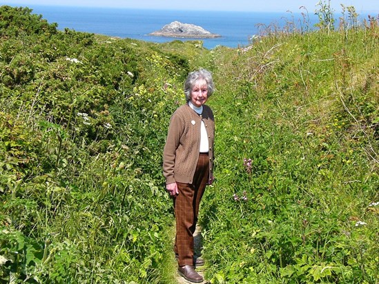 On holiday in Cornwall, May 2004