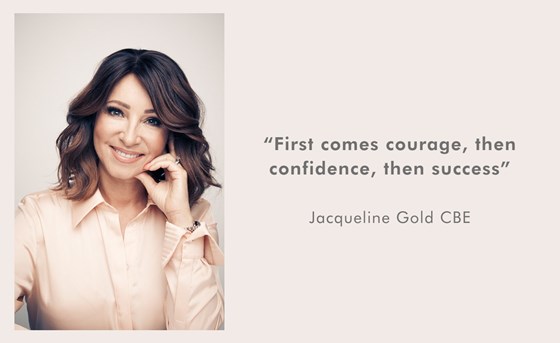 First comes courage...