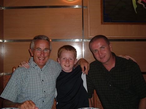 Me, Dad and Uncle Ted (Summer 2006)